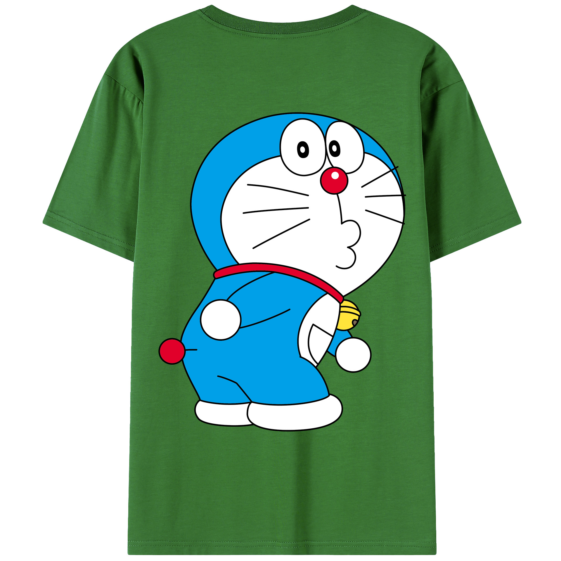 （画像用） ドラえもん Doraemon レディース半袖Tシャツ(バックプリント)